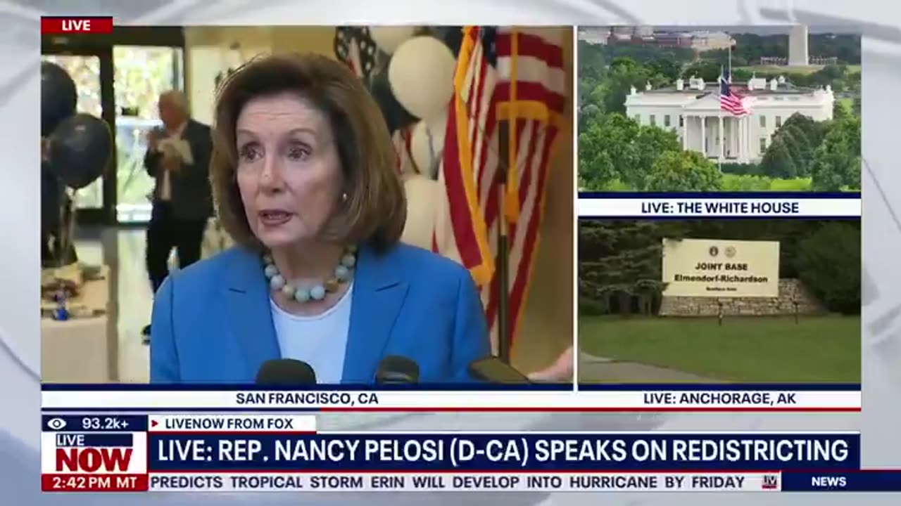 Nancy Pelosi: Ukraine is fighting for our democracy, I dont know what Putin has on the president