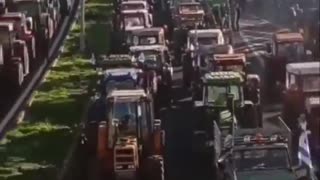 🔥🔥The farmers of Europe were everywhere in force 12/18/2025. The EU just screwed European farmers