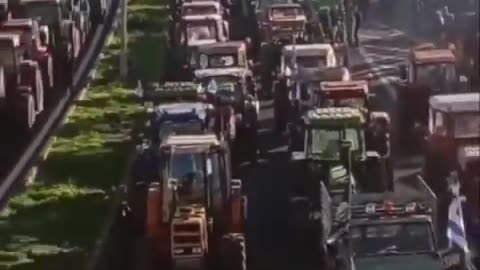 🔥🔥The farmers of Europe were everywhere in force 12/18/2025. The EU just screwed European farmers