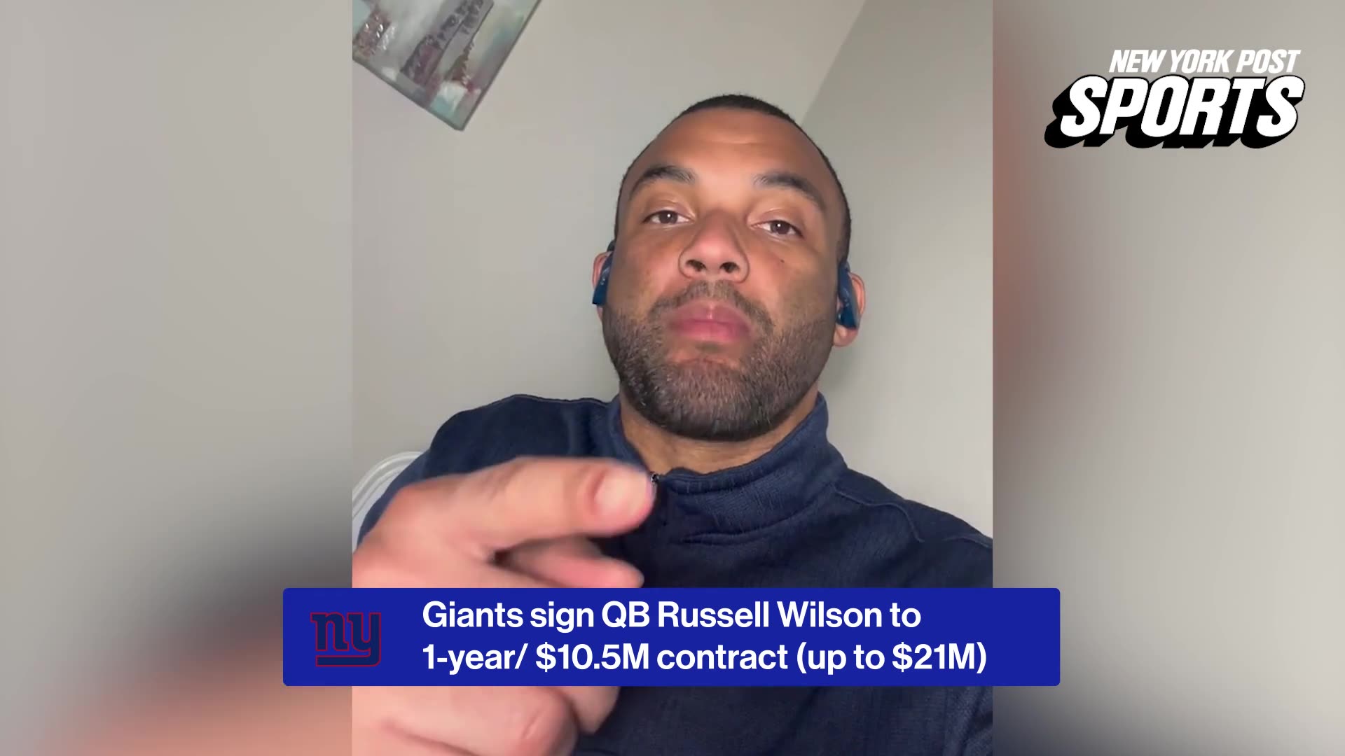 NY Post's Paul Schwartz & Brandon London breakdown Giants signing Russell Wilson