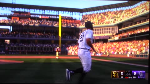 MLB The Show: Colorado Rockies vs San Diego Padres (S11 G92)
