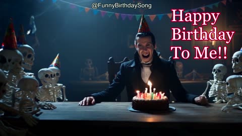 Happy Birthday to Me (Gothic Version 2) 🎂 | Dark, Funny Birthday Anthem