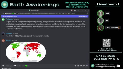 Earth Awakenings - Livestream 1 - #3240