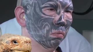 Did He Just Eat Bug's As A Pre-Slap Ritual?
