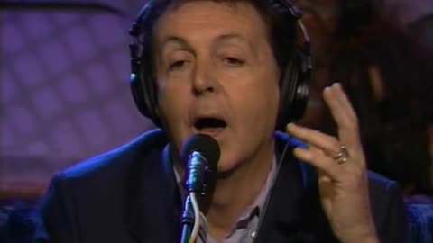 Paul McCartney's First Visit - 10-18-01