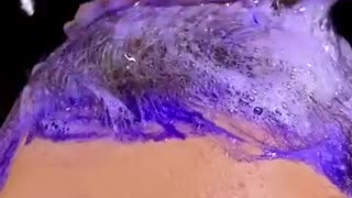 Amazing: Complete transformation from heavy makeup to natural beauty #shorts