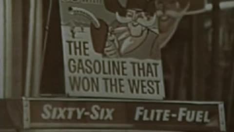 Commercial - Phillips 66 Gasoline 1950s