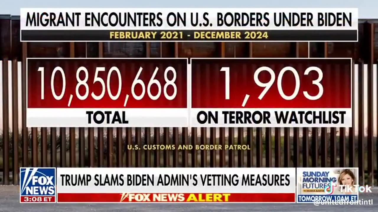 Brad Knott: we have testimony that border patrol was ordered not to patrol