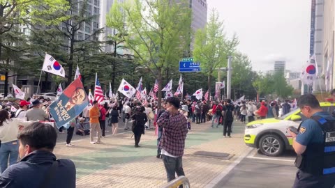 2025-4-19 대구 윤어게인 국민의힘 대구광역시당 집회 난리났다 stop the steel Yoon Again
