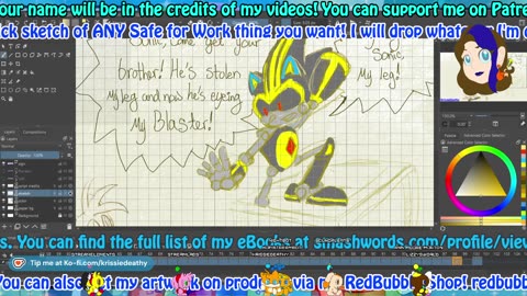 Drawing Baby Tails Art Stream
