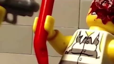 The Only Three Ways You Should Add Blood To LEGO Minifigures #shorts
