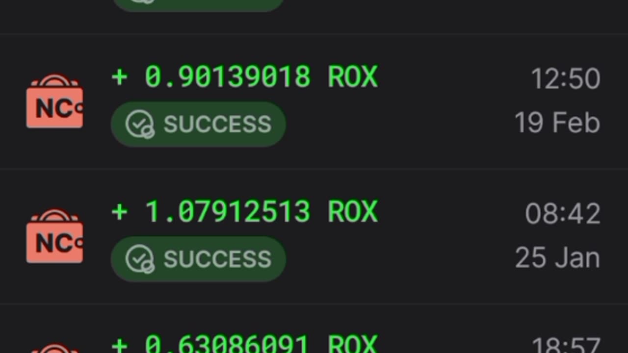 HOW TO WITHDRAW ROX INTO NC WALLET | ROBOX PROOF OF WITHDRAWAL | CRYPTO MINING APP