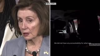 Nancy Pelosi: "we begged the president of the United States to send in the National Guard.