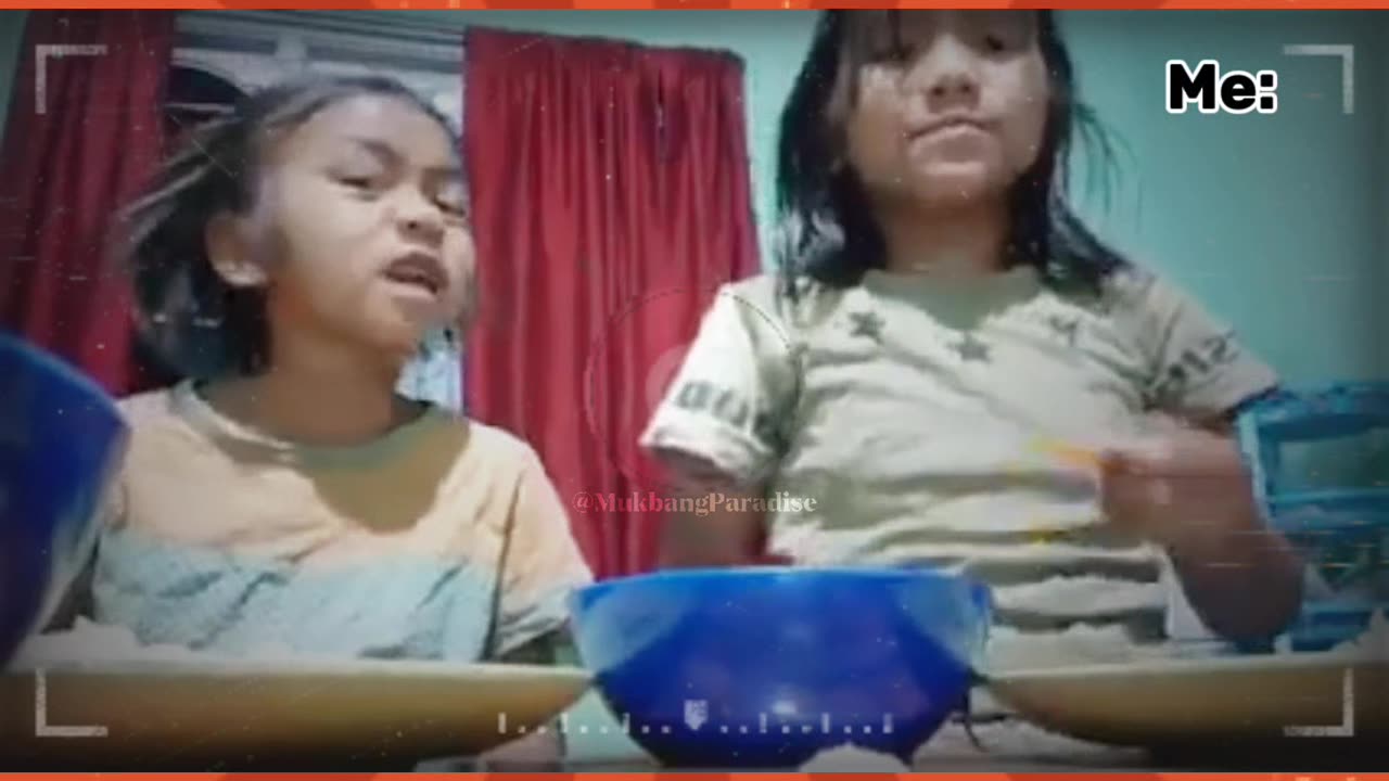Mukbang with My Sister be Like