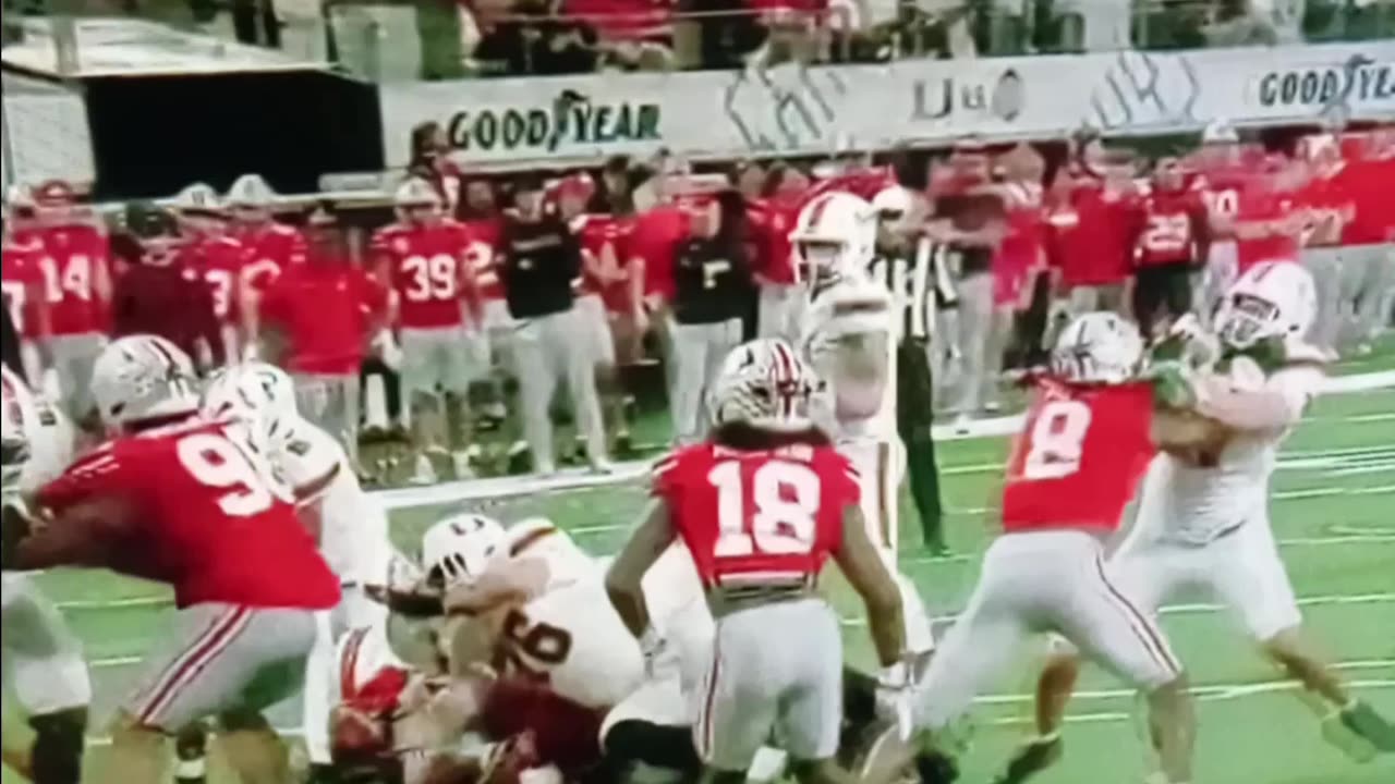 The canes stun Ohio state