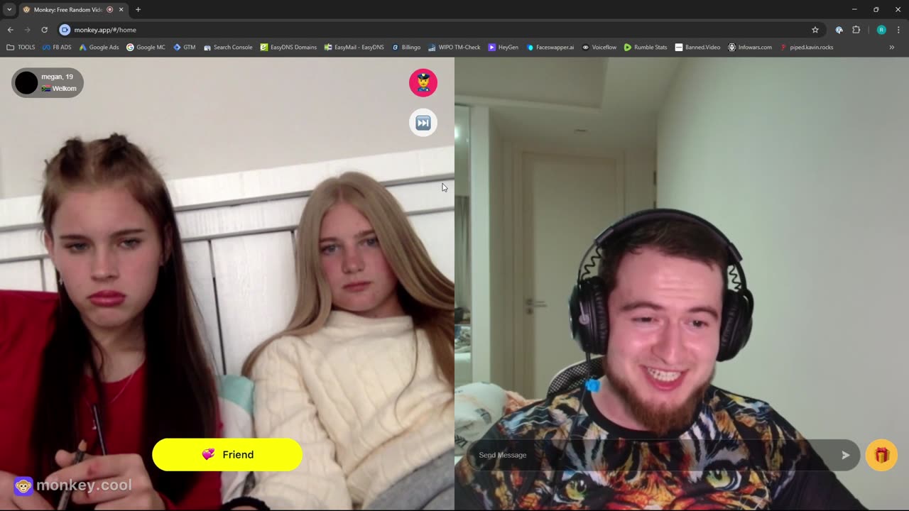 MONKEY APP RIZZING and TROLLING - Borz Noxus Livestream 25.05.2025