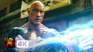 Black Adam (2022) 4K - Black Adam vs. Doctor Fate & Hawkman _ Movieclips