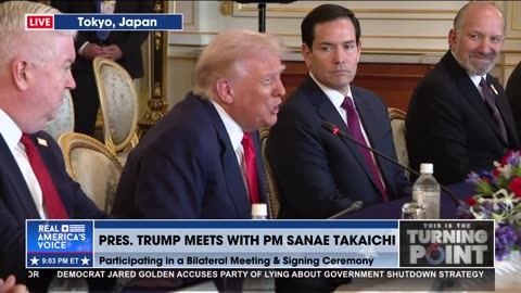 POTUS MEETS WITH PM SANAE TAKAICHI