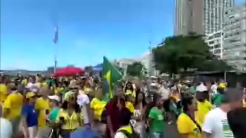 Início da manifestação