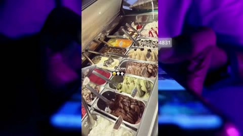 Summer icecream real