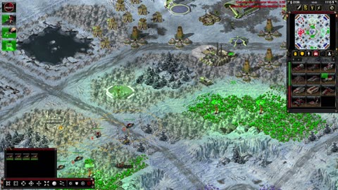 OpenRA - Shattered Paradise NOD Vs GDI, Mutants And Scrin Skirmish Earth Core Map