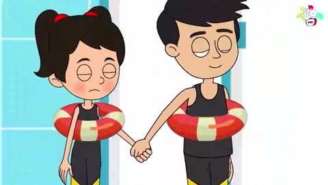 Chinki's Swimming Class _ Animated Stories _ English Cartoon _ Moral Stories _ ToonTalesKids