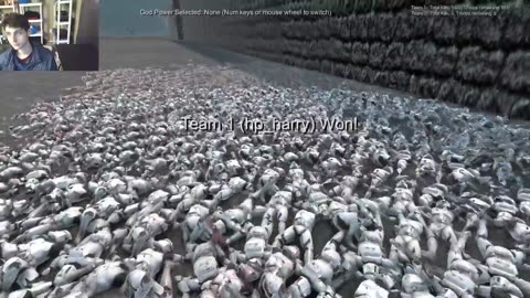 1,000 Harry Potters From Harry Potter Series VS 1,000 Clone Troopers From Star Wars In A Battle