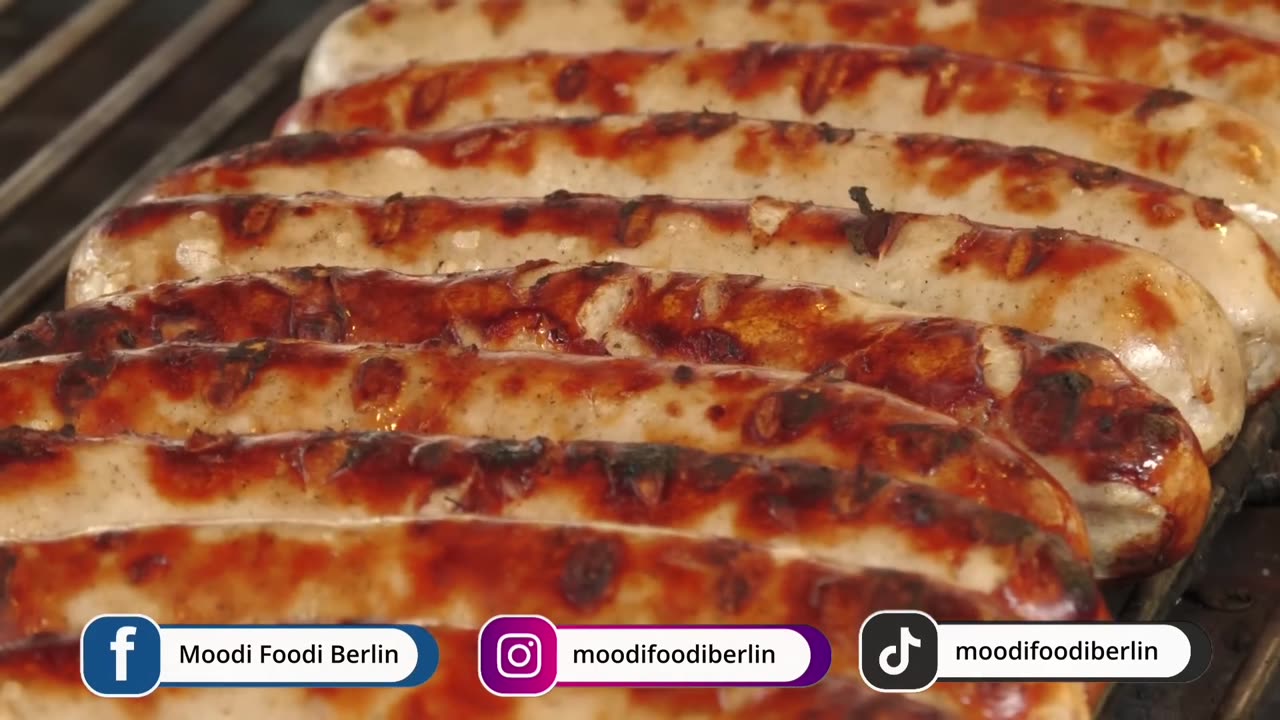 Extremely Delicious German Sausage 🇩🇪🇩🇪