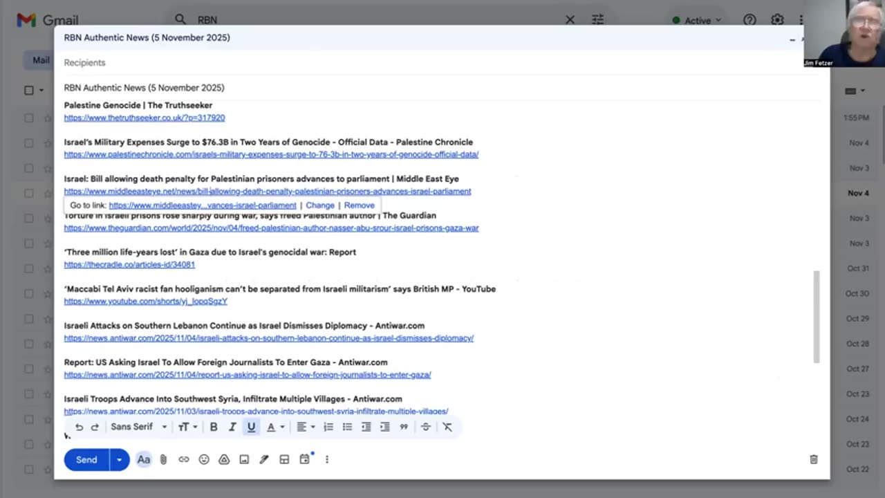 RBN Authentic News (5 November 2025)