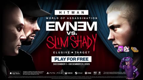 Reacting to the HITMAN World of Assassination – Eminem vs Slim Shady Elusive Target