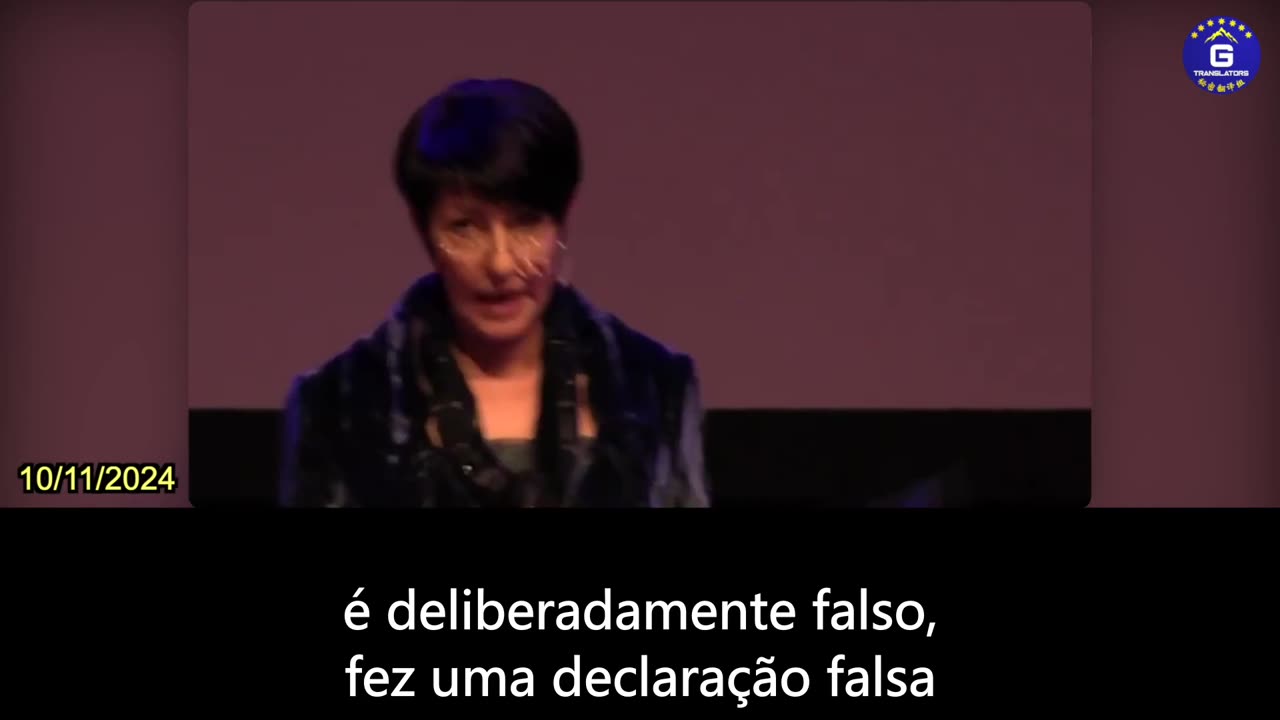 【PT】Christine Anderson: OMS não se preocupa com saúde pública