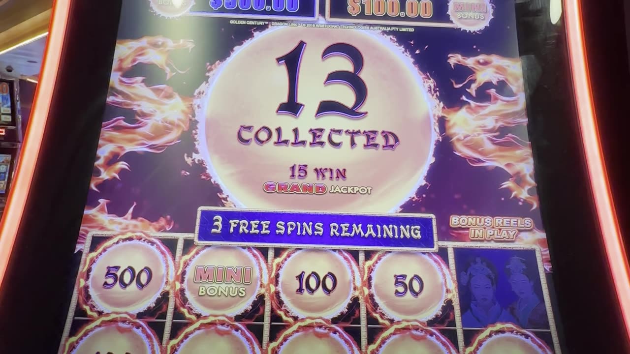 Bonus on #DragonLink Golden Century 🔥🎰💥