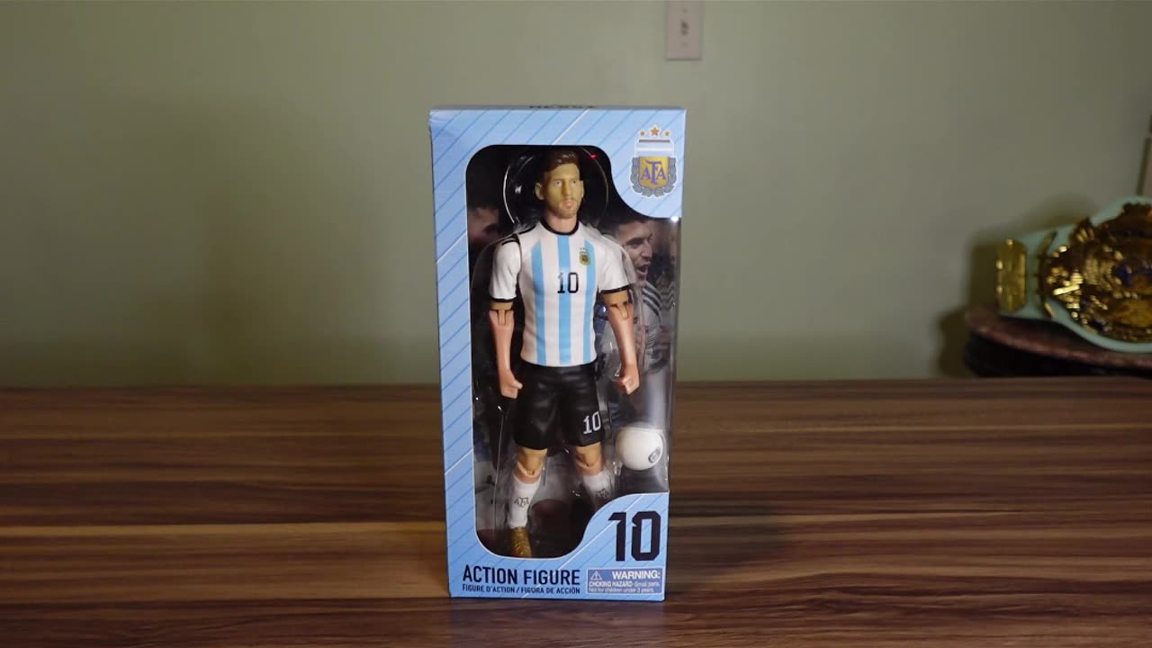 Messi Action Figure - Banbo Toys ASMR Unboxing #shorts
