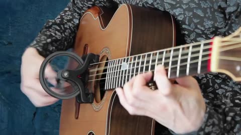 The Cantareel Is A Unique Musical Instrument That Combines Elements Of A Guitar & Hurdy-Gurdy