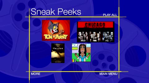 Sneak Peeks Menu #1