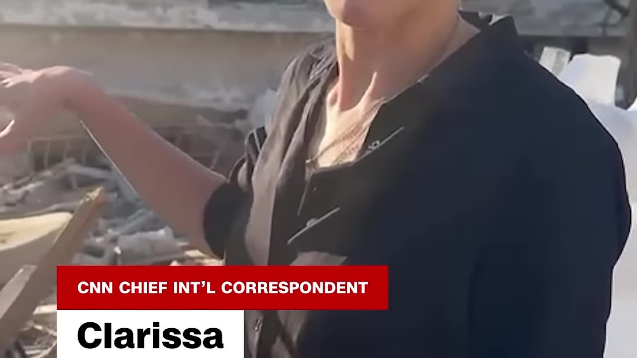 CNN shows aftermath of Iranian strike in Israel