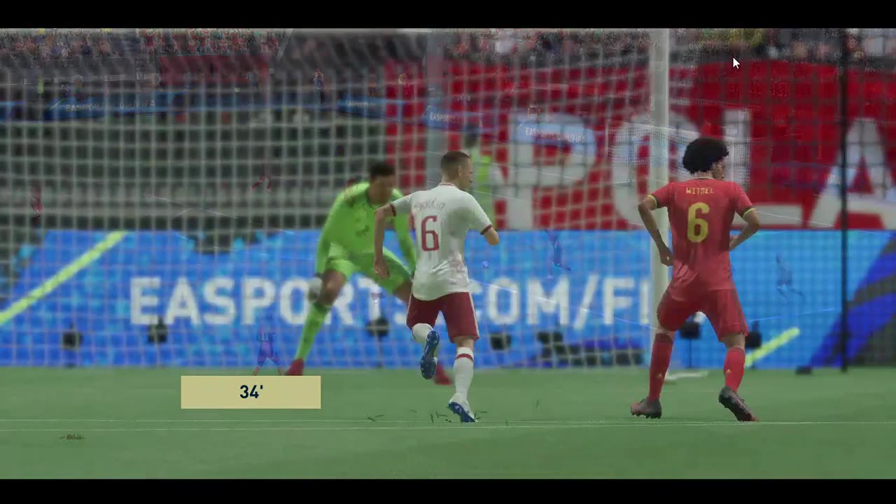 Poland and Belgium-Fifa game