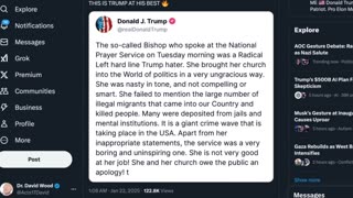 Woke Female Bishop Blasts Trump at Inaugural Prayer Service