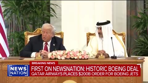 Qatar-Boeing deal signed as Trump continues Middle East tour ｜ NewsNation Live