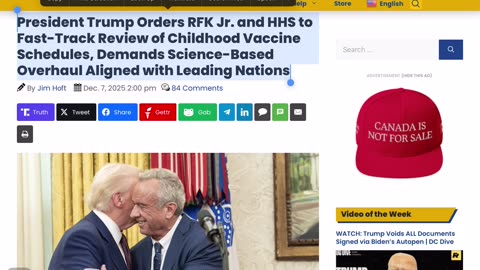 President Trump Orders RFK Jr. and HHS to Fast-Track Review of Childhood Vaccine Schedules