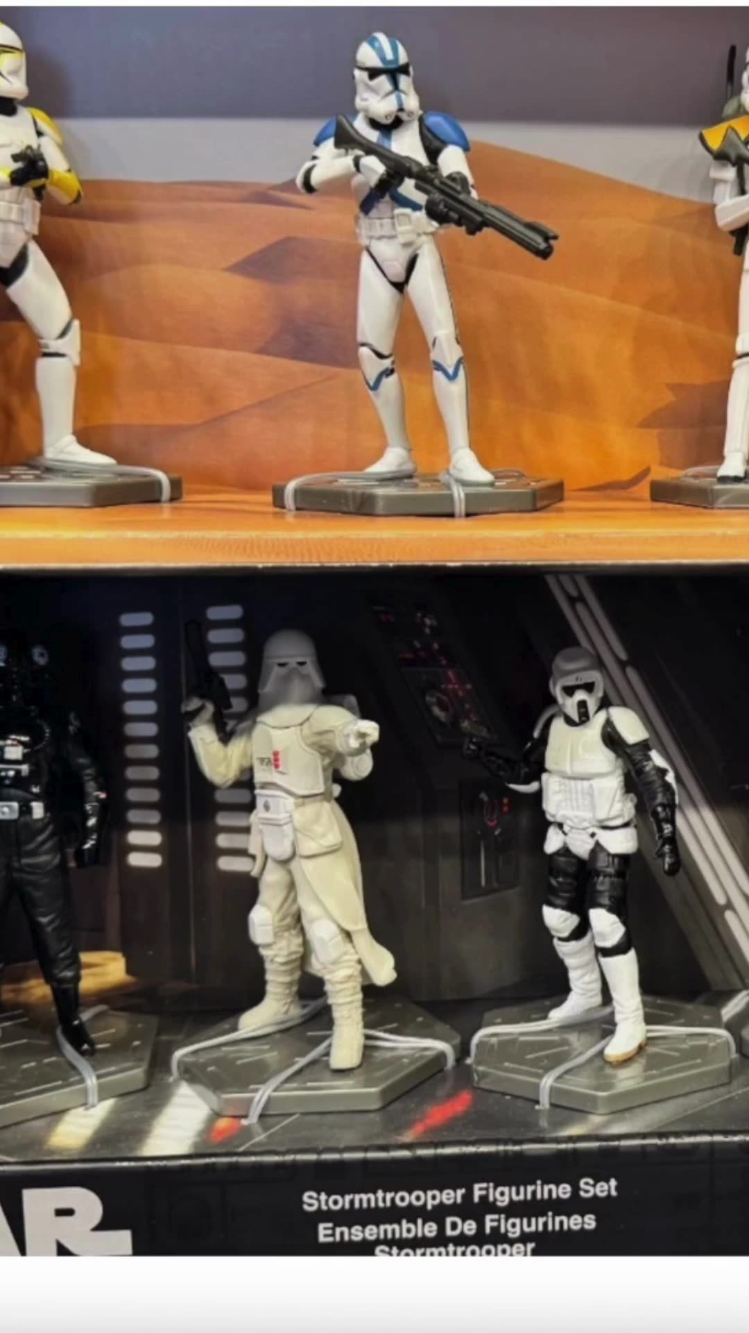 Disney Star Wars Stormtrooper Figurine Playset #shorts