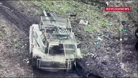 ❗️The enemy uses American Abrams to attack the Belgorod borderland