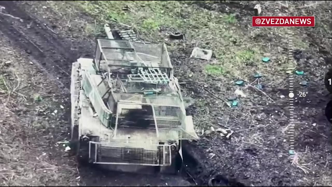 ❗️The enemy uses American Abrams to attack the Belgorod borderland