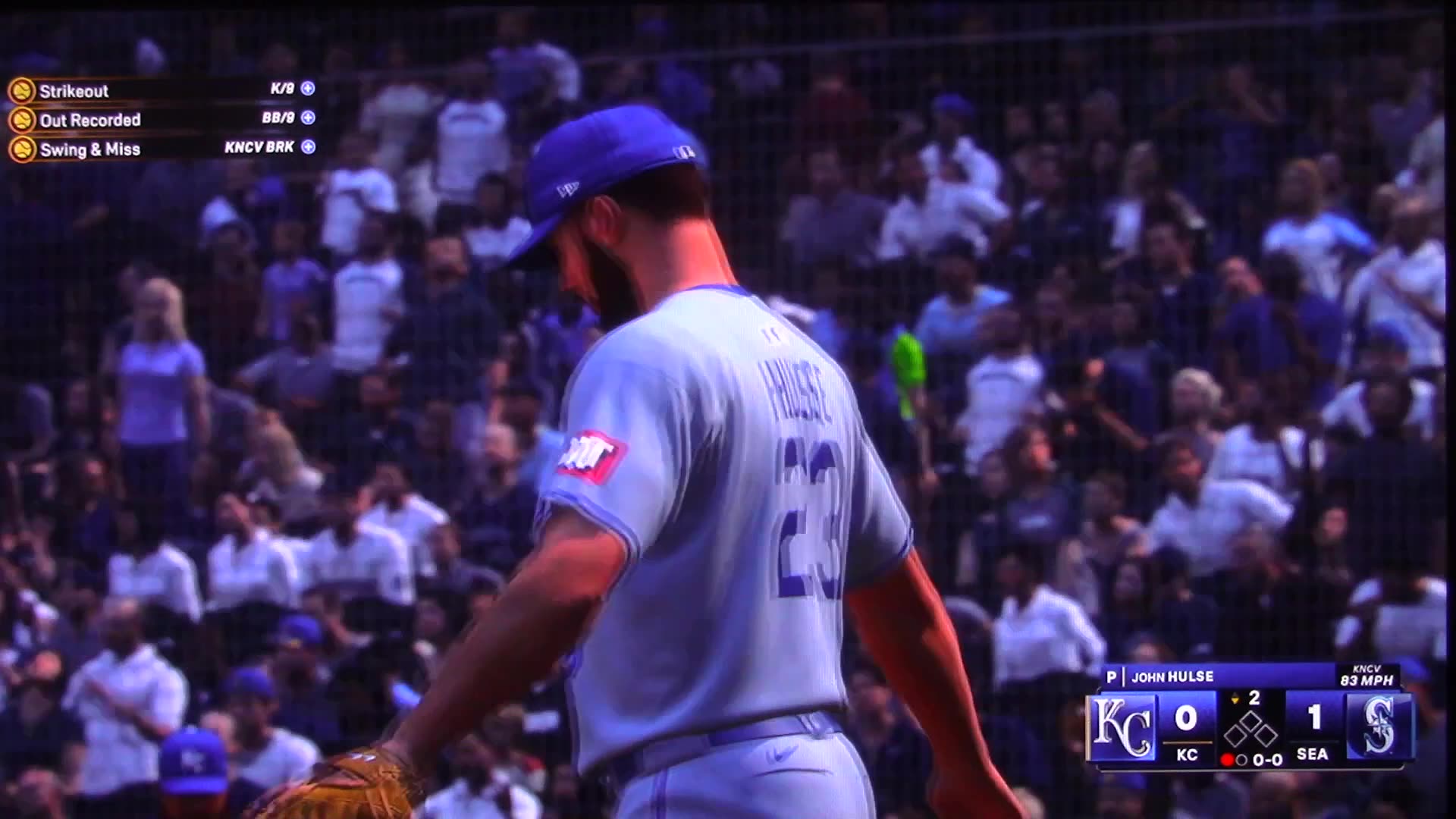MLB The Show: Kansas City Royals vs Seattle Mariners (S21 G125)