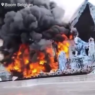 Tomorrowland music festival has been completely destroyed by a large fire just two days before