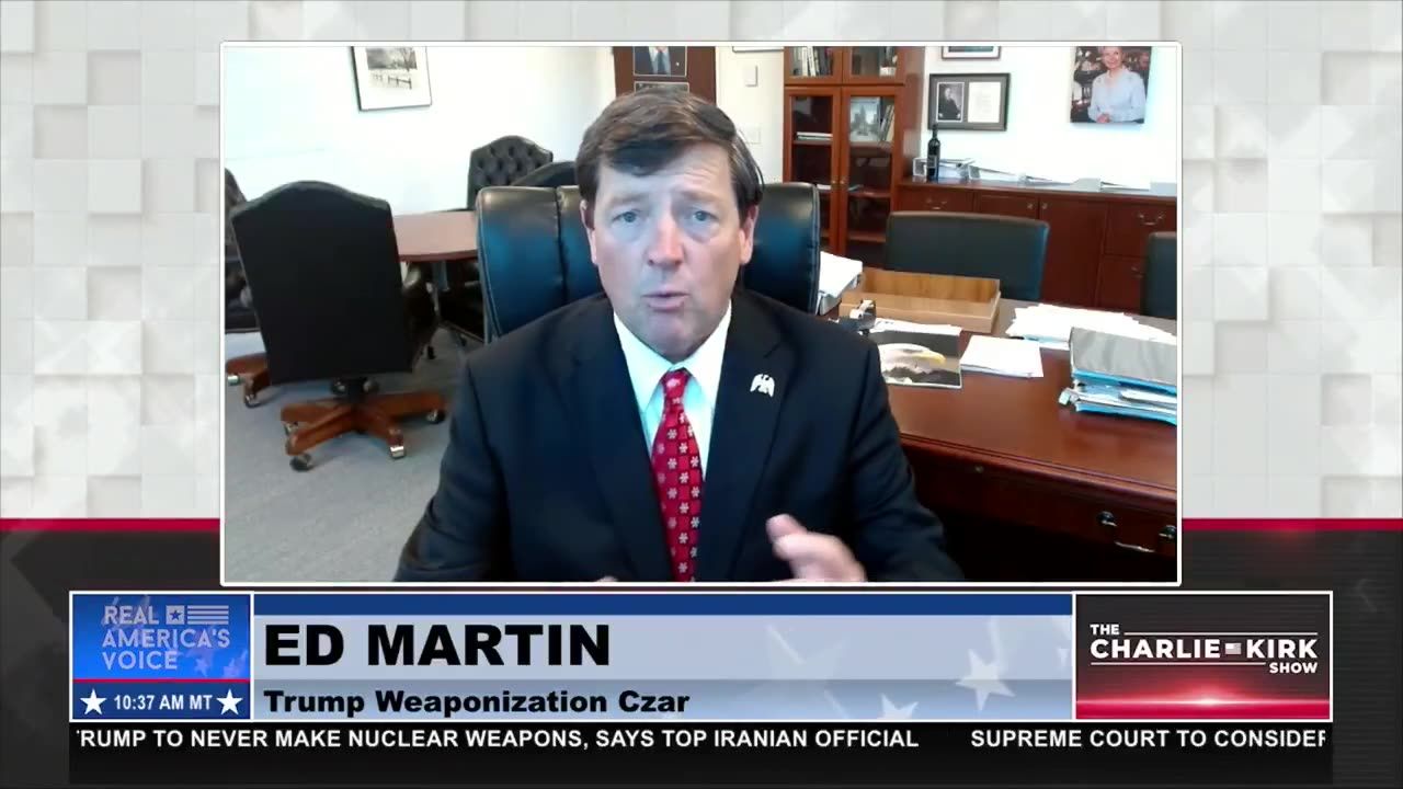 Ed Martin | Biden “weaponized the government.” Martin will be looking into Biden's pardons!