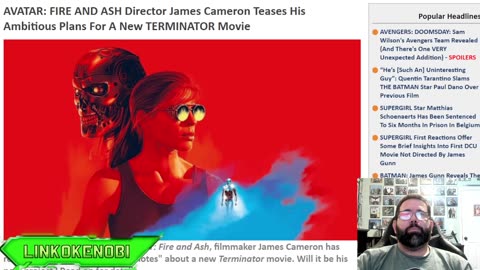 James Cameron Wanting To Back To His Terminator Franchise