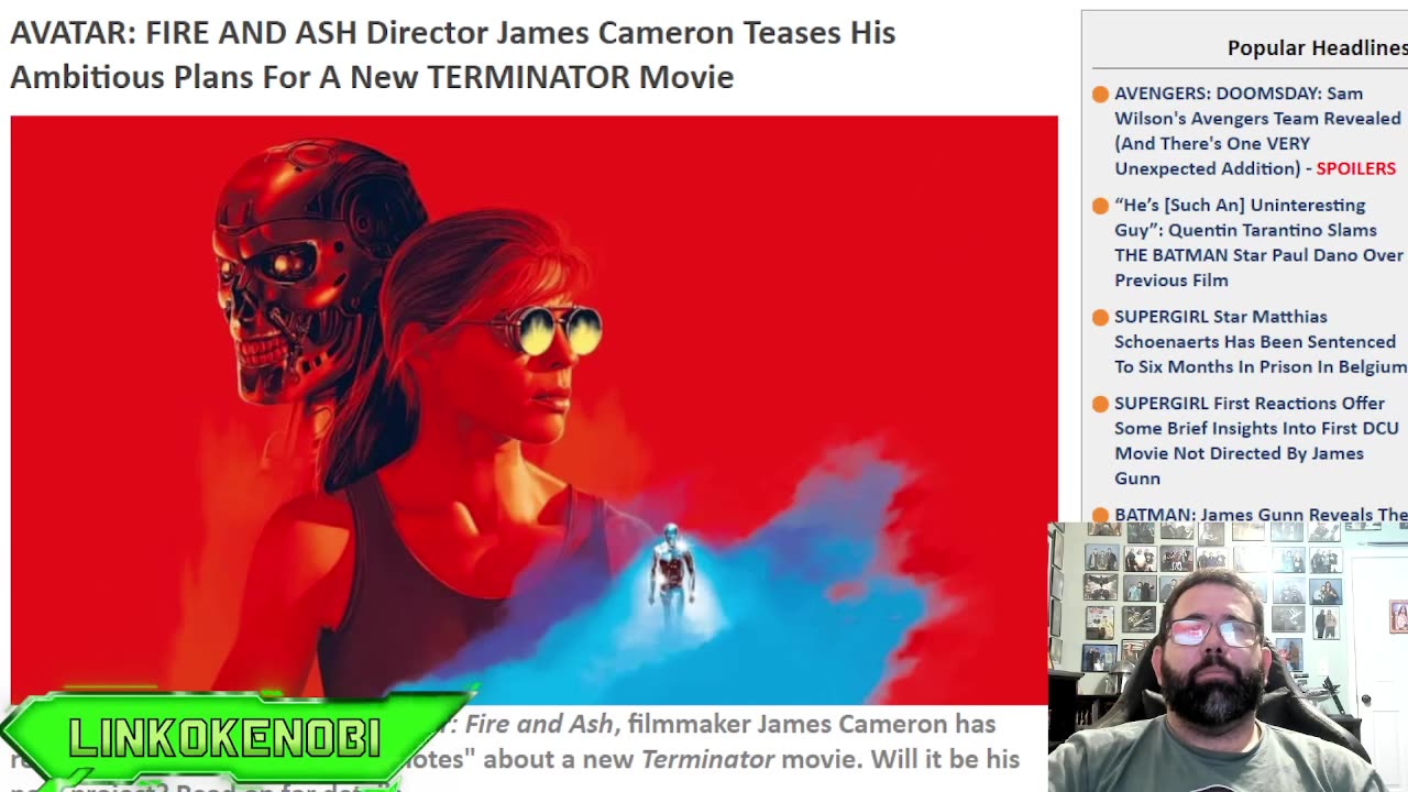 James Cameron Wanting To Back To His Terminator Franchise