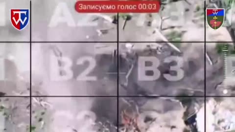 Ukrainian Drone Uses Grenade to Cornhole Unexploded Drone into Hole in Roof