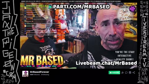 queue it up // MR BASED RECEIVES FAKE DONATIONS ON LIVE FEED